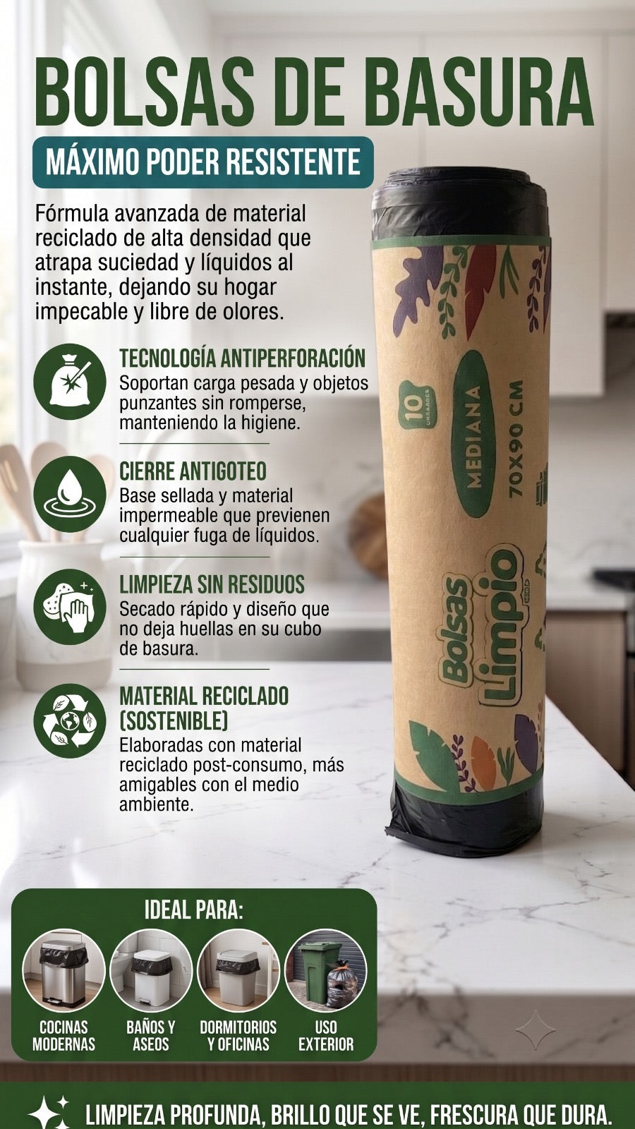 Kit Limpieza Profunda Hogar 10 Productos Multiuso