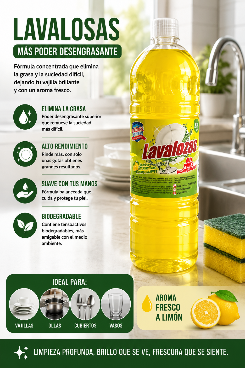 Kit Limpieza Profunda Hogar 10 Productos Multiuso